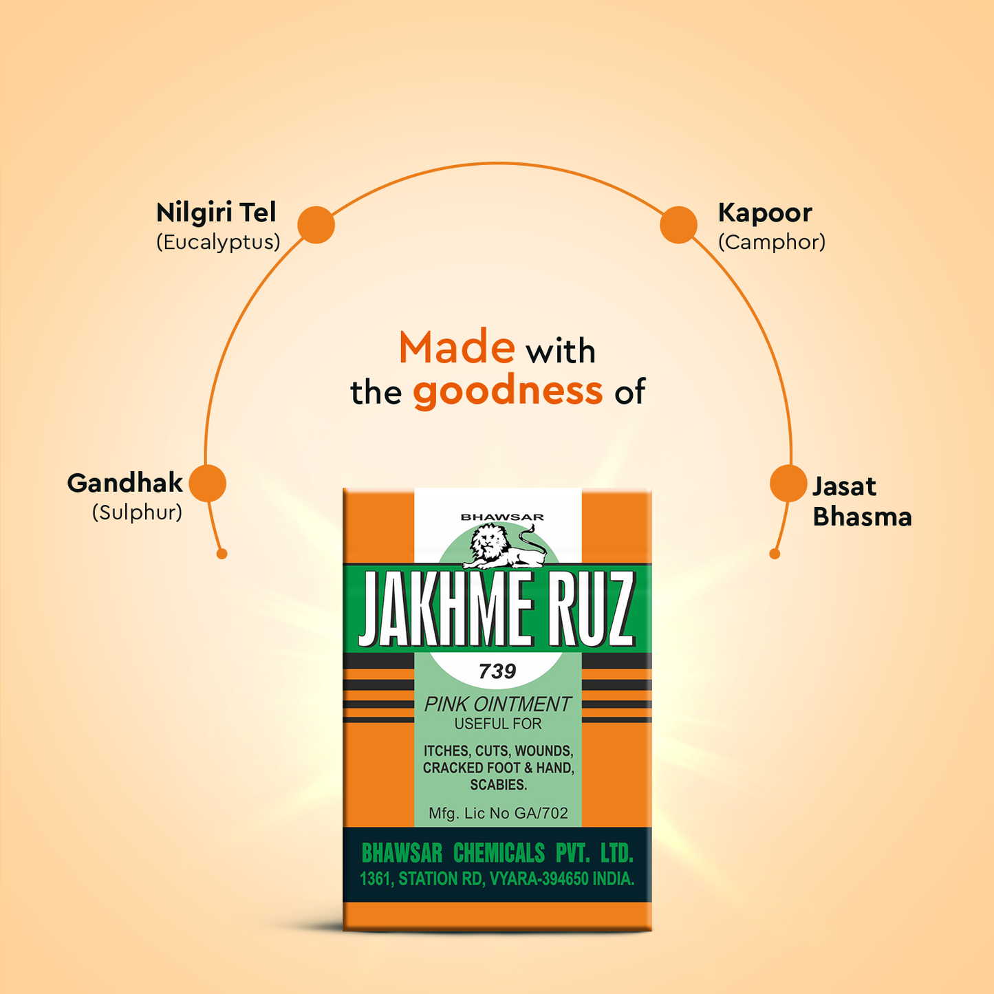 BHAWSAR JAKHMERUZ Pink Ointment