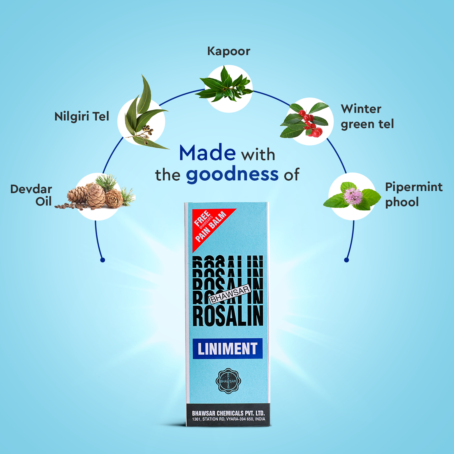 BHAWSAR Rosalin Liniment Oil